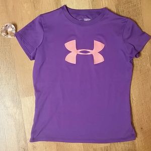 mens purple under armour shirt
